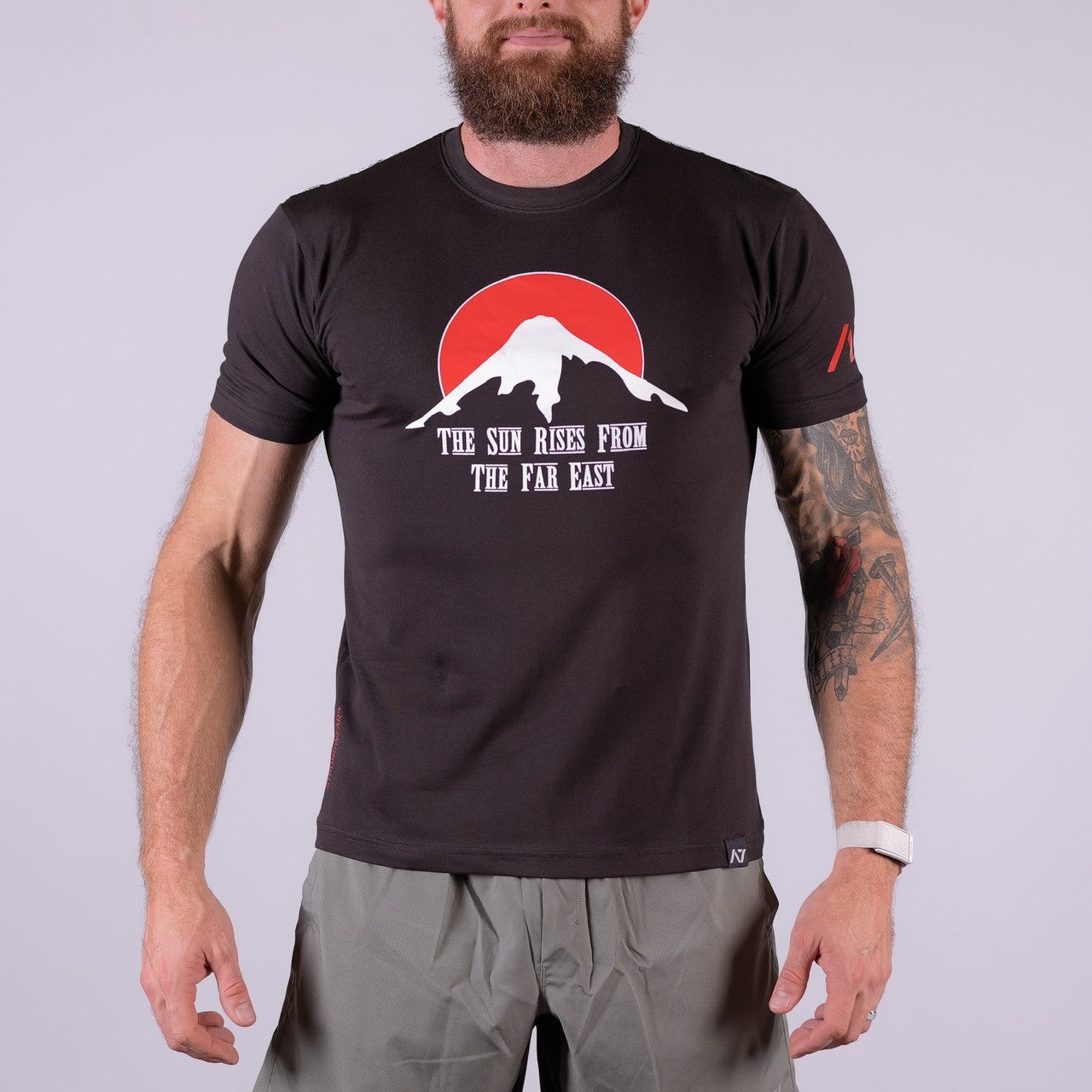 A7 Japan Bar Grip Tシャツ -富士山- Men's