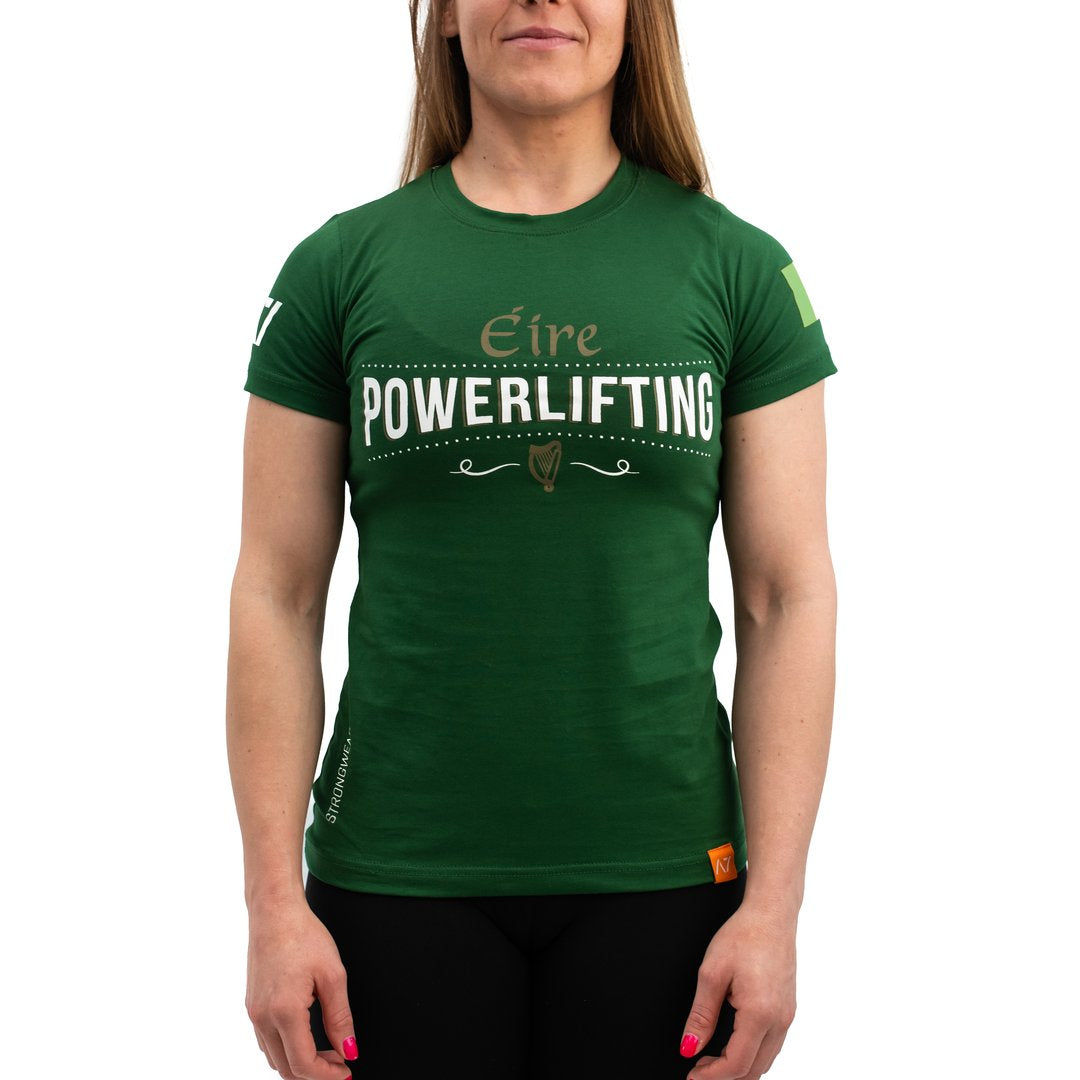 A7 Bar Grip Tシャツ『Irish Powerlifting』 Women’s