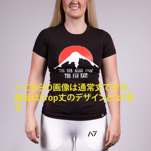 A7 Bar Grip Cropシャツ『富士山』 Women’s