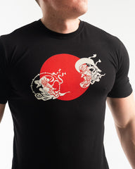 【受注販売】A7 Japan Bar Grip Tシャツ -風神雷神-  Men's