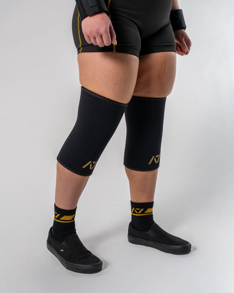 A7 Hourglass ニースリーブ IPF Approved『Gold Standard』Rigor Mortis - A7 Japan