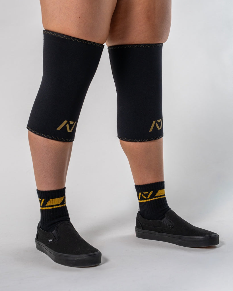 A7 Hourglass ニースリーブ IPF Approved『Gold Standard』Rigor Mortis - A7 Japan