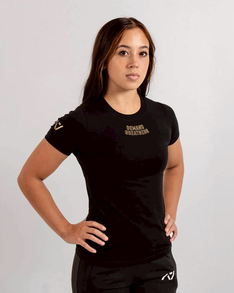 IPF approved A7 True-Fit MEETシャツ『Demand Greatness』 Women’s(Gold Standard) - A7 Japan