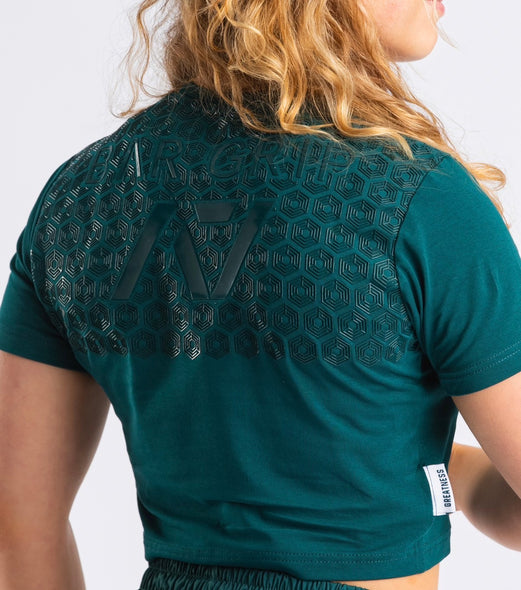 A7 Kinetic Bar Grip Cropシャツ『Emerald Forás』 Women’s