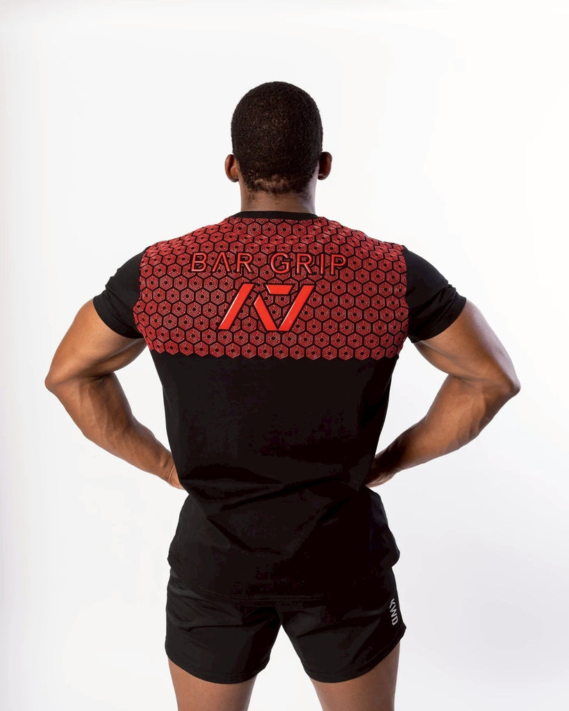 A7 Bar Grip Kinetic True-Fit Tシャツ Red Dawn Men's - A7 Japan