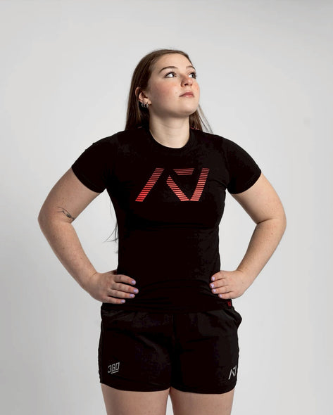 A7 Kinetic Bar Grip シャツ『Red Dawn』 Women’s - A7 Japan