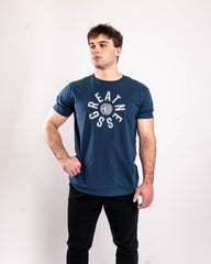 A7 Bar Grip Orbit True-Fit Tシャツ Tides Blue Men's