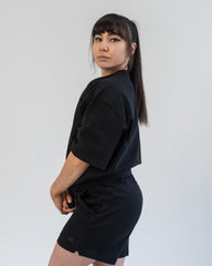 A7 Organic Cotton MVN Shorts Black - A7 Japan