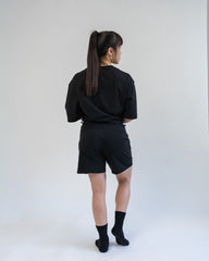 A7 Organic Cotton MVN Shorts Black - A7 Japan