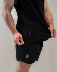 Powerlifting Over-Fit カットオフシャツ『Domino』