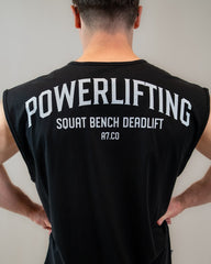 Powerlifting Over-Fit カットオフシャツ『Domino』