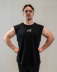 Powerlifting Over-Fit カットオフシャツ『Domino』