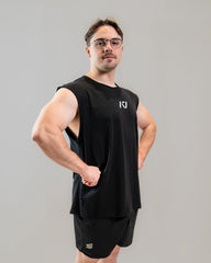 Powerlifting Over-Fit カットオフシャツ『Domino』