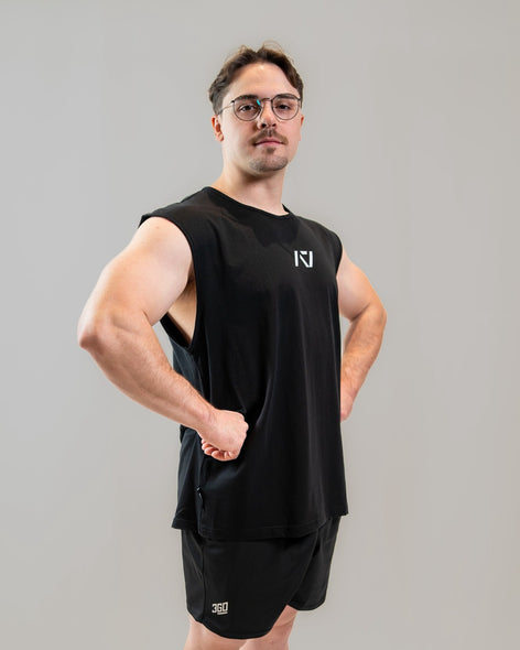 Powerlifting Over-Fit カットオフシャツ『Domino』 - A7 Japan