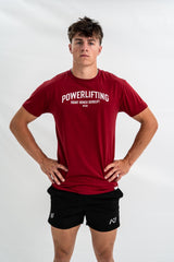 A7 Bar Grip Powerlifting True-Fit Tシャツ Solaris Men's