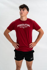 A7 Bar Grip Powerlifting True-Fit Tシャツ Solaris Men's