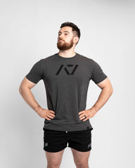 A7 Bar Grip Timeless True-Fit Tシャツ Charcoal - A7 Japan