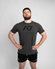 A7 Bar Grip Timeless True-Fit Tシャツ Charcoal - A7 Japan
