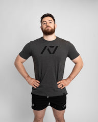 A7 Bar Grip Timeless True-Fit Tシャツ Charcoal Men's