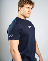 A7 Bar Grip USAPL True-Fit Tシャツ Navy Men's