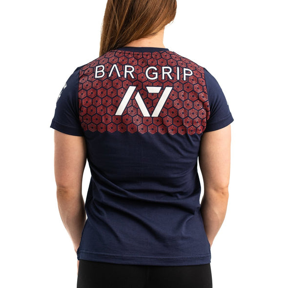 A7 Bar Grip Tシャツ『Taiwan Navy』 Women’s - A7 Japan