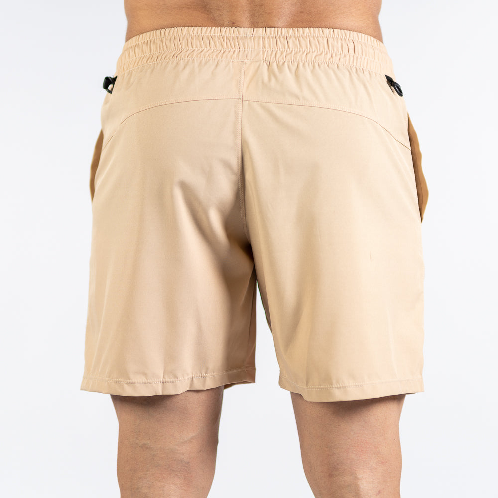 A7 Center-stretch スクワットショーツ Men's(Khaki)