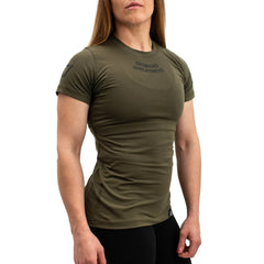 IPF approved A7 Meetシャツ『Demand Greatness』Women's(Military)