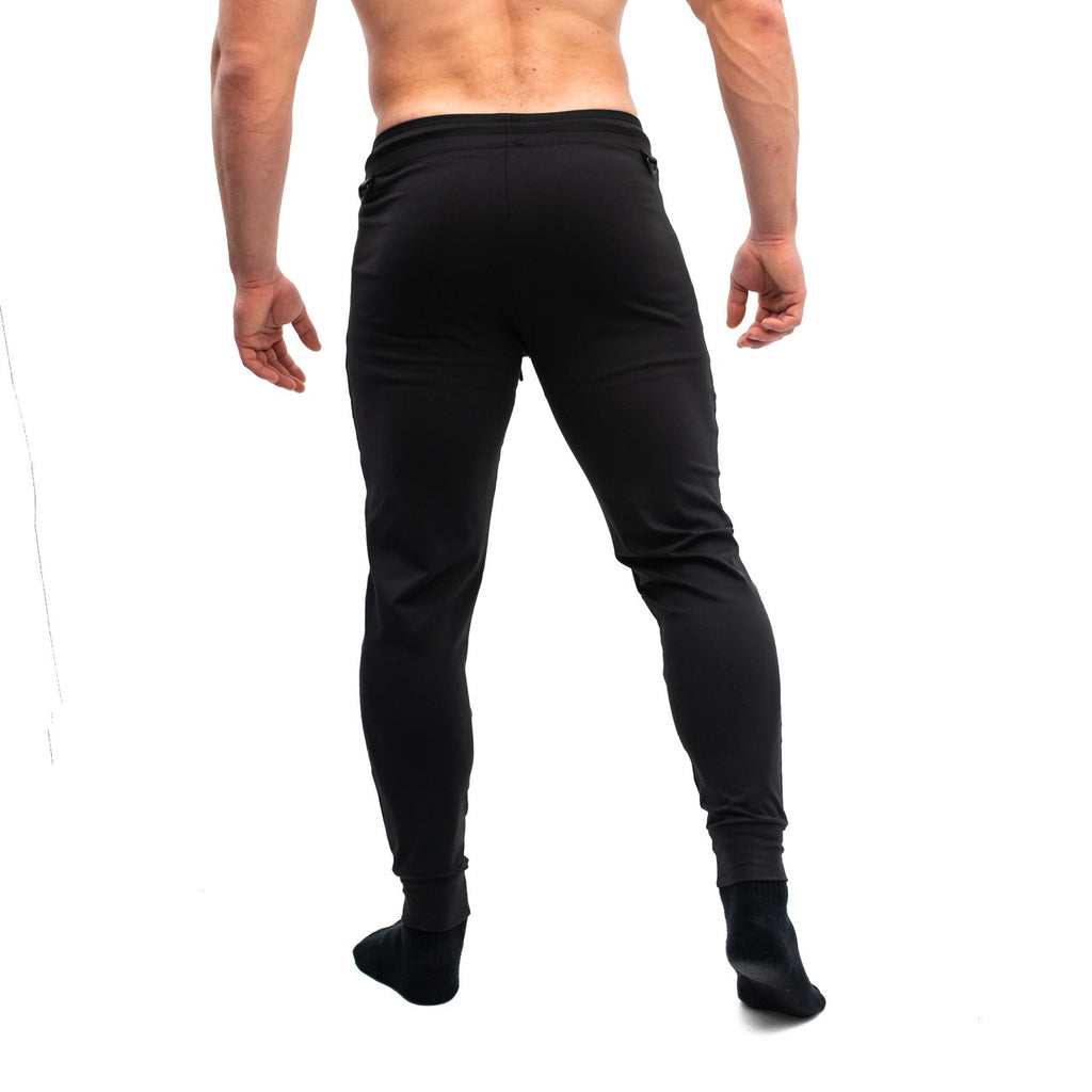 A7 DEFY Jogger Pants (White Stripe)