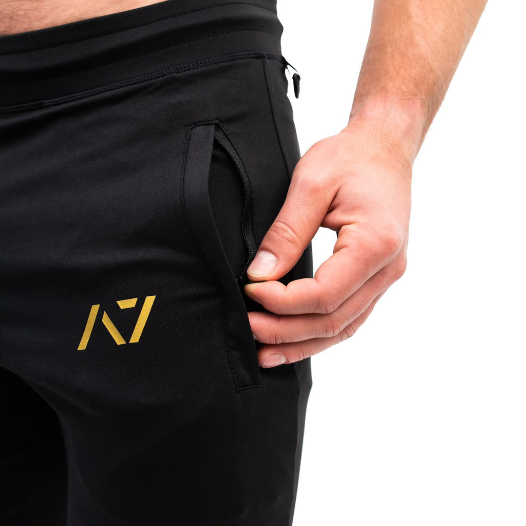 A7 DEFY Jogger Pants (White Stripe)