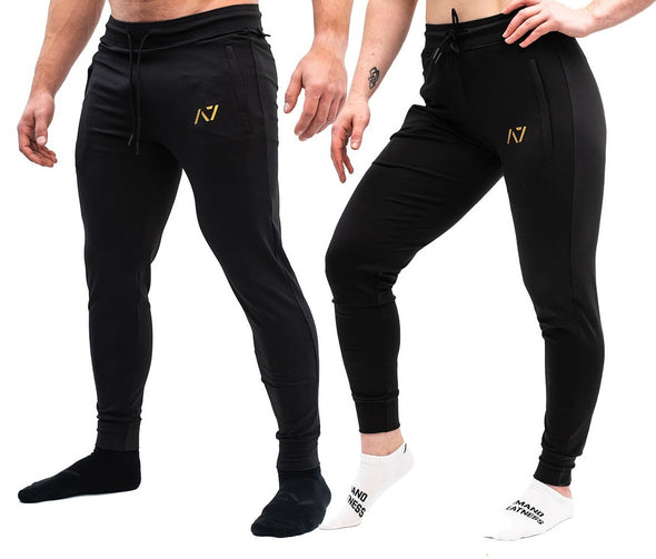 A7 DEFY Jogger Pants (White Stripe)