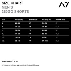 A7 Center-stretch Squat Shorts Men's(Black)