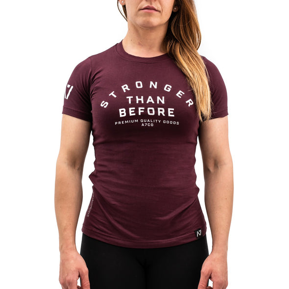 A7 Bar Grip Tシャツ『THROUGH TIME MAHOGANY』 Women’s - A7 Japan